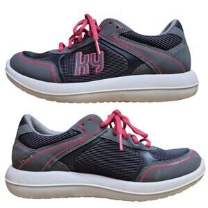 Kybun Switzerland Made in Italy Gray Pink Sneakers Shoes Tenero 20 Womens Size 9